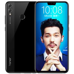 Original Huawei Honour 8X 4G Cell Phone 4GB RAM 64GB 128GB ROM Kirin 710 Octa Core Android 6.5" Full Screen 20MP Fingerprint ID Mobile Phone