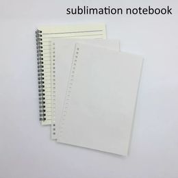 Sublimation Sprial Notebook A4 Coil Notepads Printable Personalised Journal Writing Sublimation Blank DIY Customised Gifts