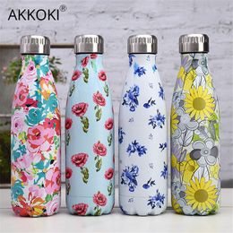 Stainless Steel Vacuum Flasks Thermos Bottle Thermoses Cup Thermocup Thermal Bottle For Water Thermocouple Thermal Cup Coffee 201105