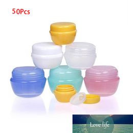 Wholesale 50Pcs 5g/10g/20g/30g Empty Jar Pots Cosmetic Makeup Inner Lid Face Cream Lip Balm Container Refillable Bottles