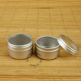 Wholesale 100pcs/Lot 20g Mini Empty Metal Box Display Lid Aluminum Cap Women Cosmetic Pot 20ml Small Smaple Makeup Bottlegood qualitty