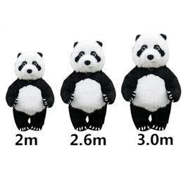 Mascot CostumesAdvertising Inflatable Chinese Panda Bear Mascot Costume Doll Can Walk In Interesting Apparel Cartoon Character Clothes