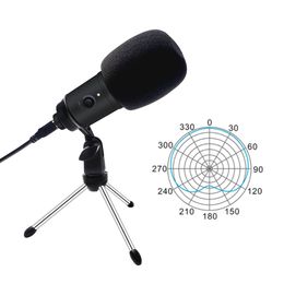 USB Condenser Microphone for Computer PS4 Game Karaoke Studio Microphone for bm 800 YouTube Gaming Recording mic with Stand Shock Mount