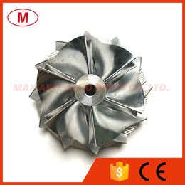 KP39 41.00/50.96mm 6+6 blades Performance Turbocharger Turbo Billet compressor wheel/Aluminum 2618/Milling wheel for Cartridge/CHRA/Core