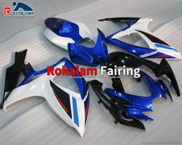 Для Suzuki Race Bike Fairing GSXR750 K6 06 07 Обтекаватели GSXR600 GSX-R750 2006 2007 (литье под давлением)