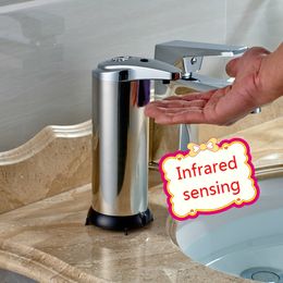 Pa.an Automatic Liquid Soap Dispenser Toilet Bathroom Countertops Hand Sanitizer Box Shampoo Bottle Home Soap Pump Machine Y200407