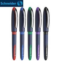 3 pcs Schneider Business Gel-Ink Pen Unfillable Ink Pen School Stationery Office Supplies Sign Ink Pens 0.6mm Nylon Nib Gel Pen Y200709