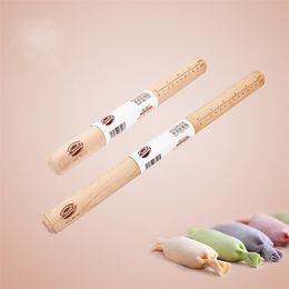 Wooden Rolling Pins with Scale 30CM 40CM Beech Wooden Rolling Pins for Baking Dough Pizza Pie Pastry and Cookies