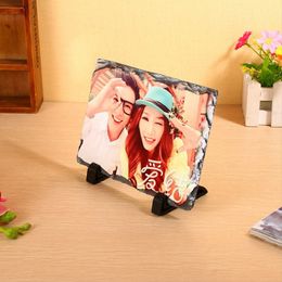 Rectangle Sublimation Blank Board Painting 20*30Cm Thermal Transfer Printing Natural Rock Oleograph Arts And Crafts 14 8rj J2