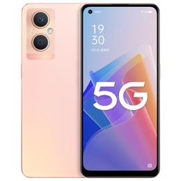 Original OPPO A96 5G Mobile Phone 8GB RAM 128GB 256GB ROM Octa Core Snapdragon 695 48.0MP AI 4500mAh Android 6.43" AMOLED Full Screen Fingerprint ID Face Smart Cell Phone