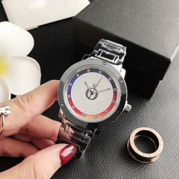 Fashion Brand Watches women Girl Colorful crystal style Metal steel band Quartz Wrist Watch P792244