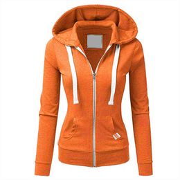 Fashion-Hoodies Women Zip Up Hoodie Wine Red Casual Sports Clothing Korean Fashion Sweatshirt Spring Autumn Hooded