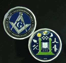 Gifts MD69 Masonic Challenge Coin New Selling Coins Gold Plated Fraternity Business Collectibles Badges.cx