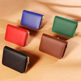 8 Slot PU Leather Women Wallet ID Credit Card Holder Wallets Female Small Coin Purse Money Bag Mini Wallet Card Bag for Ladies