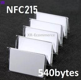 Pure White blank nfc Card 13.56MHz NFC215 PVC Card 540bytes RFID proximity Tag NFC Glossy Finish/Matte Finish for Access control system
