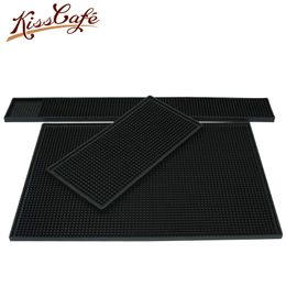 Rubber Service Bar Mat Heavy Duty Home Bar and Rubber Drip Mats Cocktail Bartender Tea Cup Mug Set Waterproof Kitchen Placemat 201123