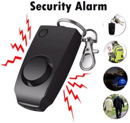 130db personal alarms for seniors Girls Women Kids Security Protect Personal Safety Scream Loud Keychain