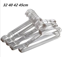 45cm~32cm Stainless Steel Strong Metal Wire Hangers Clothes Hangers, Suit Coat