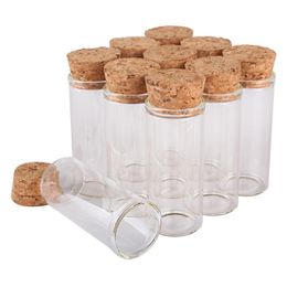 24pcs 30ml size 30*70mm Test Tube with Cork Stopper Spice Bottles Container Jars Vials DIY Craft