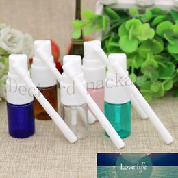 100pcs/lot 5ml PET white plastic nasal spray bottle Oral spray bottles container small/empty bottles