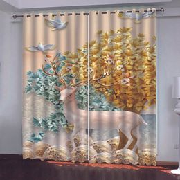 customize window sunshade home window curtain living room bedroom blackout curtains