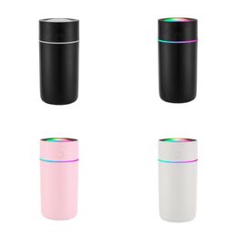 Silence Ultrasonic Water Supply Instrument USB Mini Colourful Moisture Humidifier Household Desktop Vehicle Air Cleaner Portable New 20ll M2
