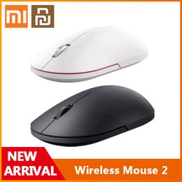 Original Xiaomi Youpin Wireless Mouse 2 2.4GHz 1000dpi Game Mice Optical Mouses Mini Ergonomic Portable-Mouse