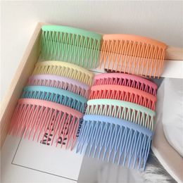 Non-slip Fashion Candy Colour Comb for Women Hair Styling Tool Hair Combs Hairpins Girl Hair Bangs Clip