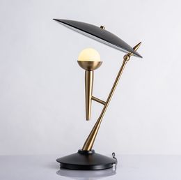 modern decore table lamp fashion table lamp nordic house E27 black and gold newest design designer table lamp