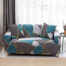 1PC Elastic Printed Sofa Covers Stretch Universal Sectional Throw Couch Corner Cover Cases for Furniture Armchairs Home Decor 201119