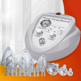 Portable Vacuum Therapy Slimming Machine Desktop Breast Cup Enhancement Massage Sucking Cupping Nursing Enhancer Instrument