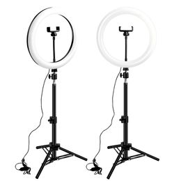 30Cm 12Inch Ring Light With Tripod Annular Lamp For Phone 1.6m Stand Lighting For Studio Vlogging Youtube Short Video Live Photo