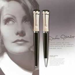 Limited Monte Greta Garbo Ballpoint Pen Blance Roller Ball Fountain Pens Office Stationery Promotion Gift 220110