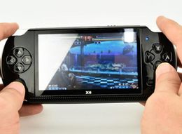 4.3 Inch PMP Handheld Game Player MP3 MP4 X6 Player Video FM Camera Portable 8GB Game Console vs x7 x12 821