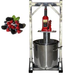 2021 factory direct stainless steel Manual Juice Press Machine Grape Wine Residue Separation Apple Pressing Juicer for honey/fruit/vegetable