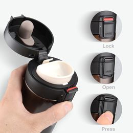 Hot Quality Double Wall Stainless Steel Vacuum Flasks 380ml Car Thermo Cup Coffee Tea Travel Mug Thermol Bottle Thermocup LJ201218