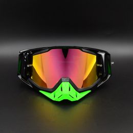 Lunettes de ski de marque Montagne Motocross Goggles Professionnel Anti Fog Dual Lens Uv400 Mem Femmes Femmes Terrains de bataille Lunettes de vue avec étui en Solde