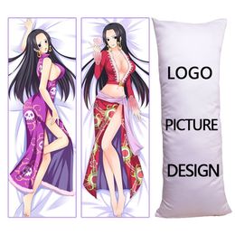 Japanese Anime Re:One Piece male Hugging Body Pillow Case Customised Cusshion Cover Pillowcase Adult Dakimakura Gift for Otaku Y200104