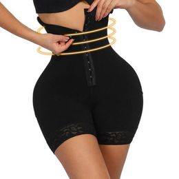 Trainer talia kształtów kobiet Fajas Colombianas Control Płaski żołądek Kształtowanie majtek Body Shaper Dymink Biełd Biełdowe majtki