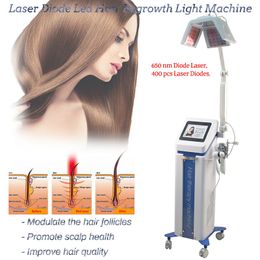 400pcs Laser Light Diode Lazer Hair Growth Machine 650nm Hairs Loss Treatment Salon Equipment Anti-hair Removal
