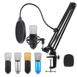 BM700 Professional Condenser Microphone for PC Phone Studio Recording Microphone Mic Kit bm700 Karaoke Microphone TikTok Singing