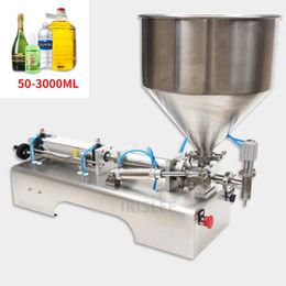 100-1000ml Liquid Filling Machine Paste Bottle Shampoo Oil Cosmetic Filler Water Liquids Filling Machineoil honey pack filling machine