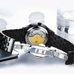 luxury automatic mechanical watches, ultra-thin fashion, simple men's watches, sapphire waterproof watches