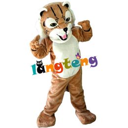 Mascot Costumes439 Tiger Wildcat Mascot Costume Professional Character Outfits Cartoon