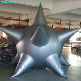 3.5m Floating Helium Inflatable Star Balloon Giant Parade Air PVC Balloons For Outdoor Advertisement