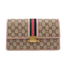 Small purse female New sling Shoulder Messenger Bag Leather Mini chain lock small square versatile purse