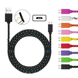 3M/10FT USB TO USB C Cable Data Sync Charging Micro USB Cable For Xiaomi Huawei Samsung Android Cellphone DHL FEDEX