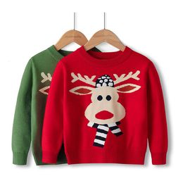 Children Sweater 2020 Autumn Winter Christmas Cartoon Fashion Sweater Kids Printed Boys Girls Pullover Tops Jumpers