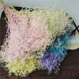 35-40g/ Dried Natural Flowers Preserved Million Babybreath Bouquet,Dry Eternell Gypsophila Flower,Mini Babys Breath,Home Decor 201222