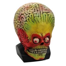 Halloween Party Skull Mask Horror Alien Mask Personality Funny Novelty Party Decoration Latex Party Mask... Y200103